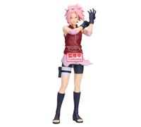 Banpresto Figura de Accion Sakura Haruno Naruto Shippuden - Grandista 26cm - PZ71144P Multicolor - Figura Coleccionable - Ideal para los fanáticos del Anime