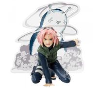 Banpresto figura de accion sakura haruno naruto shippuden, panel spect