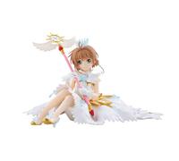 Banpresto Figura de Accion Sakura Kinomoto Cardcaptor Sakura Clear Card 14cm - PZ71293P Multicolor - Figura Coleccionable, Ideal para los fanáticos del Anime