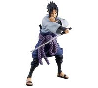 Banpresto Figura de Acción Sasuke Uchiha Naruto Shippuden - Grandista 24 cm - BP89927P Multicolor - Figura Coleccionable - Ideal para los fanaticos del Anime
