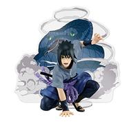 BANPRESTO Figura de Acción Sasuke Uchiha - Naruto Shippuden Panel Spectacle Special 9 cm, BP89267P Multicolor. Estatua Coleccionable, Ideal para Fans del Anime y exhibición.