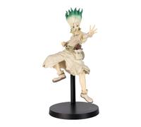 Banpresto Figura de Acción Senku Ishigami 2 Dr.Stone - Of Stone World 15cm BP19666 Multicolor