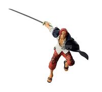 Banpresto Figura de Acción Shanks One Piece, Battle Record Collection 17 cm Multicolor BP89564P