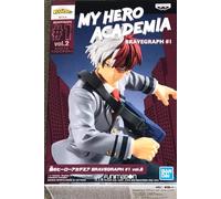 Banpresto Figura de Acción Shoto Todoroki My Hero Academia - Bravegraph 14 cm BP18443 Multicolor