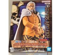 Banpresto Figura de Acción Silvers Rayleigh - One Piece DXF The Grandline Series Extra, 17 cm, BP88990P Multicolor. Estatua coleccionable de piratas, ideal para fans del anime.