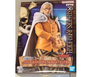 Banpresto Figura de Acción Silvers Rayleigh - One Piece DXF The Grandline Series Extra, 17 cm, BP88990P Multicolor. Estatua coleccionable de piratas, ideal para fans del anime.
