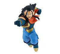 Banpresto Figura de Accion Super #17 (Vs Goku Super Saiyan) Dragon Ball Gt - Match Makers 16cm - BP89643P Multicolor - Figura Coleccionable - Ideal para los fanaticos del Anime.