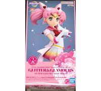 Banpresto, Figura de Acción Super Sailor Chibi Moon Pretty Guardian Sailor Moon Eternal The Movie, Glitter&Glamours (Ver.B) 17 cm, Multicolor BP88292