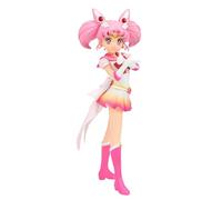 Banpresto, Figura de Acción Super Sailor Chibi Moon Pretty Guardian Sailor Moon Eternal The Movie, Glitter&Glamours (Ver.B) 17 cm, Multicolor BP88292