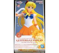 Banpresto Figura de Acción Super Sailor Venus Pretty Guardian Sailor Moon Eternal The Movie - Glitter and Glamours 23cm BP19712 Multicolor