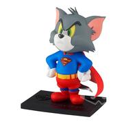 Banpresto Figura de Acción Tom Superman Tom and Jerry WB100Th Anniversary 8cm BP88742P Multicolor
