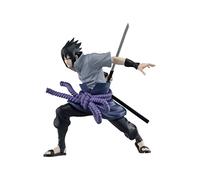 Banpresto - Figura de Accion Uchiha Sasuke 3 Naruto Shippuden - Vibration Stars 13cm BP19667 Multicolor