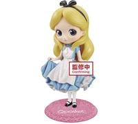 Banpresto - Figura de Disney de Alice Q Posket Glitter Line, 14 cm…