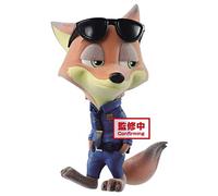 Figura banpresto disney fluffy puffy nick & judy police custome nick