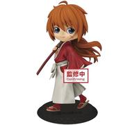 Banpresto Figura Q Posket Kenshin Himura Ver. A de Rurouni Kenshin Meiji Swordsman Romantic Story Multicolor BP16383