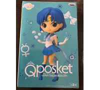 Banpresto Figura Q Posket Pretty Guardian Sailor Moon Eternal The Movie - Super Sailor Mercury (Ver.A)
