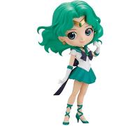 Banpresto Figura Q Posket Sailor Neptune: Michiru Kaiō - Pretty Guardian Sailor Moon Eternal The Movie 14cm BP17188 Multicolor