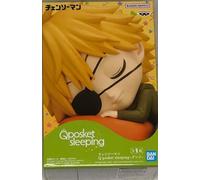 Banpresto Figura Q Posket Sleeping Denji - Chainsaw Man, 7 cm, BP88662P Multicolor. Estatua de colección Estilo Q Posket, Figura Detallada y óptima para Fans del Anime.