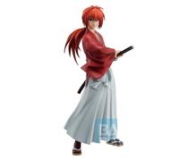 Banpresto Ichibansho Figura de Accion Kenshin Himura, Rurouni Kenshin 24 cm, IS65890 Multicolor, Figura Coleccionable, Optimo para los fanaticos del Anime
