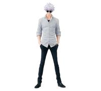 Banpresto Jujutsu Kaisen King of Artist Satoru Gojo (Geto) Figura | Estatua de PVC de 22 cm | Coleccionable Oficial de JJK de Banpresto | Modelo de exhibición de Anime no articulado
