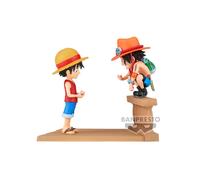 Banpresto One Piece Luffy Y Ace Set De Figuras De Anime Oficial Coleccionable