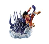 Banpresto - Figura de Accion Monkey D.Luffy (The Brush) One Piece - Dioramatic BP19731 Multicolor