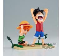 Banpresto ONE PIECE - Luffy Y Nami WCF-Log Stories 7cm