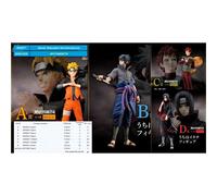 Banpresto Pack Ichiban Kuji Shinobi No Kizuna Naruto Shippuden Lotería Japonesa con 80 productos y tickets sorpresa