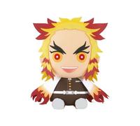 Banpresto - Peluche Kyojuro Rengoku - Demon Slayer: Kimetsi no Yaiba - Super Big Plush 32cm BP18921 Multicolor