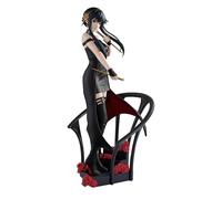 Banpresto SPY X FAMILY Figura Estatua Yor Forger Flor de Rosa DXF Spyxfamily - Diorama altura 18 cm - Color Negro
