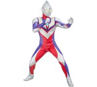 Banpresto - Ultraman Tiga - Ultraman Tiga (Multi Tipo) (ver A), Figura de estatua valiente del héroe Bandai Spirits