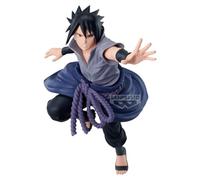 Banpresto Vibration Stars Sasuke Uchiha | Figura de Naruto Shippuden | Estatua de PVC de 14 cm | Coleccionable Oficial de Banpresto | Pose de acción dinámica | Modelo de exhibición no articulado
