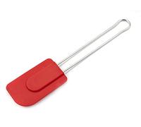 Banquet culinaria espátula con un Mango de Acero Inoxidable, Silicona, Rojo, 5 x 26 x 0,7 cm