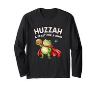 Banquete de Abrazos para un Jugador de Hamburguesas King Frog Knight Manga Larga