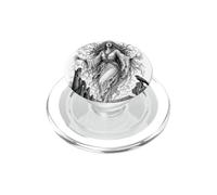 Banshee Celtic Spirit Folklore irlandés Arte de línea Sagrada PopSockets PopGrip para MagSafe