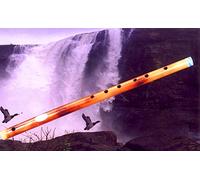 Bansuri Flauta travesera india (bajos) de bambú, 55 cm