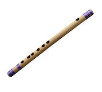 Bansuri indio transversal de bambú flauta (Tono F#) principiantes/profesional instrumento de viento musical 33 CM