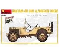 Bantam 40 BRC Con Tripulación Británica Kit De Plástico 1:35 Modelo MINIART