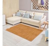 BANTASE Alfombra Calefactora Eléctrica For Debajo De La, Ideal For El Hogar Y Oficina. Calefactada For Interiores, Perfecta For Climas Fríos(50 * 80cm)