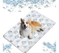 BANTASE Alfombrilla Refrescante For Gatos, Alfombrilla Refrescante For Mascotas, Almohadilla Autorefrigerante For Perros Y Gatos(C,Large)