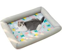 BANTASE Alfombrillas Refrescantes For Perros, 52 X 42 Cm, For Gatos, For Mascotas, Ideal For Cachorros, Conejillos De Indias Y Veranos Calurosos.(Grau,M)