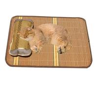 BANTASE Almohadilla De Enfriamiento For Mascotas For Perros Y Gatos - Cama For Dormir con Tapete Fresco De Bambú For Mascotas, Jaulas For Perreras | Cama For Dormir con Jaula For Perros Y Gatos(S)