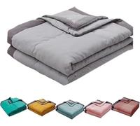 BANTASE Manta Refrescante Tamaño King Mis Pedidos Edredón Suave Hielo De Verano For Todas Las Estaciones Ligero Ventas(D,170-200cm)