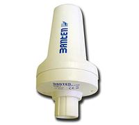 Banten Antena TDT Televisión Digital Terrestre Dvb-T para Uso Náutico 20cm Instalación En Mástil 26db 75ohm Omnidireccional Plástico Modelo 00335