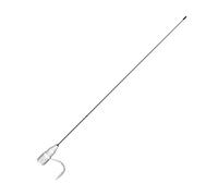 Banten Antena VHF para Barcos a Motor Tipo Látigo Frecuencia AIS Rosca 1 Pulgada 14 Hilos 1 Metro 3DB 50Ohm Acero Inoxidable Modelo 0355-6