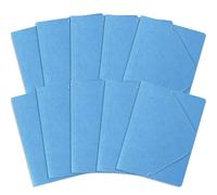 Bantex 400087825 separaciones carpeta con goma A4, paquete de 10 unidades) Color Azul Claro