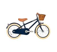 Banwood Bici clásica Azul Marino Acero con Pedales Niños 4-7 Años