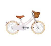 Banwood Bici clásica Rosa Claro Acero con Pedales Niños 4-7 Años