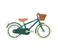 Banwood Bici clásica Verde Oscuro Acero con Pedales Niños 4-7 Años