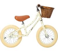 Banwood Bici sin pedales crema acero niños 3-5 años